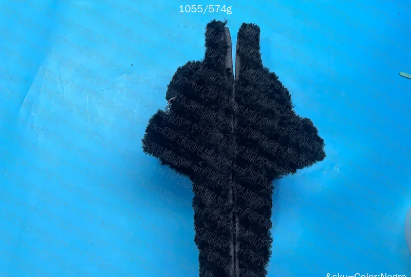 Balenciaga furry slide 4