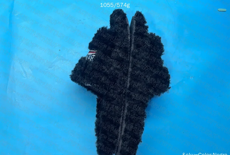 Balenciaga furry slide 6