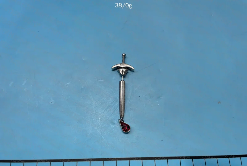 Balenciaga Goth Sword Earring 3