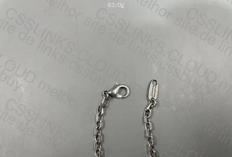 BALENCIAGA GOTH SWORD NECKLACE 6