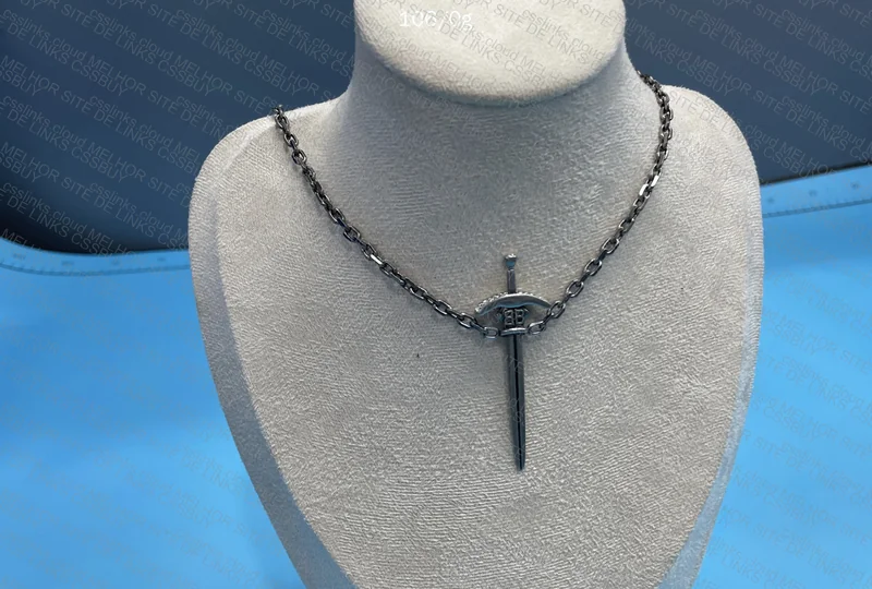 Balenciaga Goth Sword Necklace 6