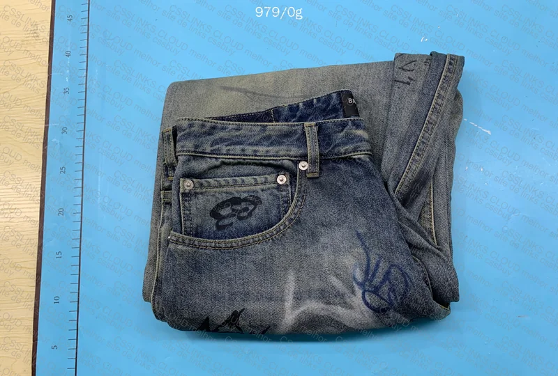 Balenciaga Graffiti Jeans