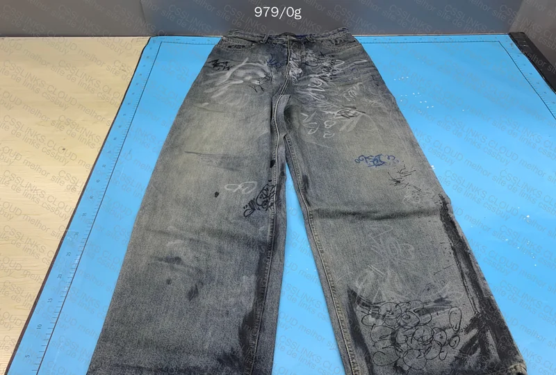 Balenciaga Graffiti Jeans 2