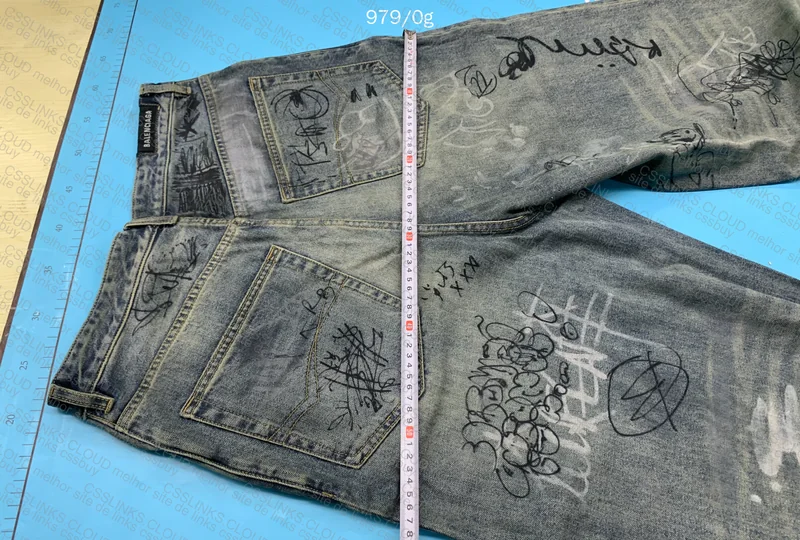 Balenciaga Graffiti Jeans 3