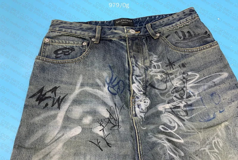 Balenciaga Graffiti Jeans 4