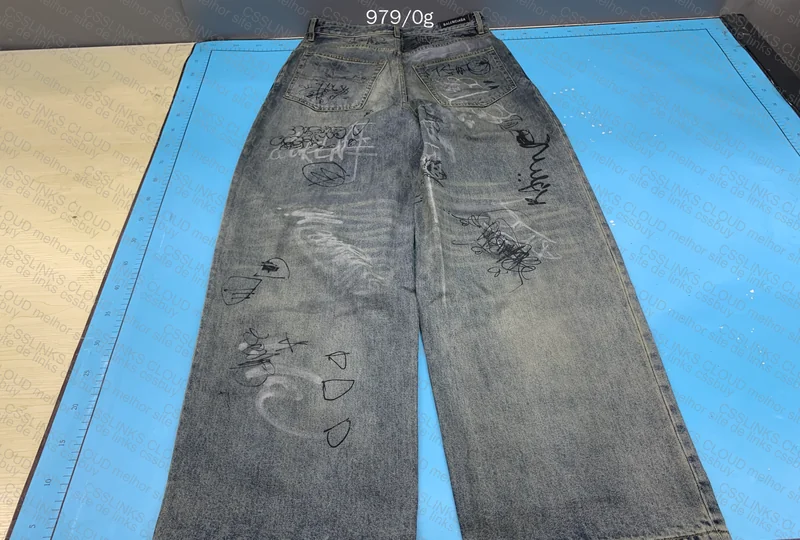 Balenciaga Graffiti Jeans 7
