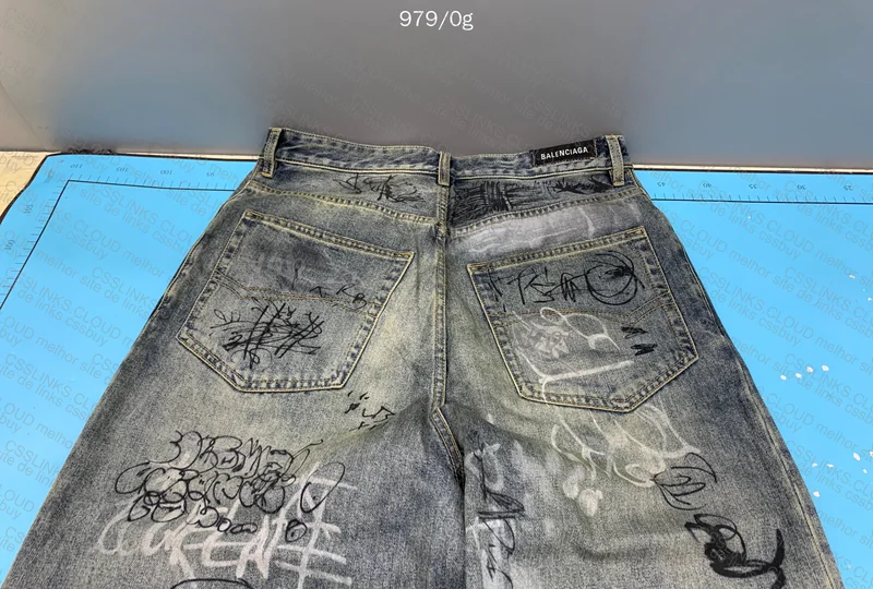 Balenciaga Graffiti Jeans 8