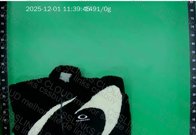 Balenciaga Graphic High-collar Jacket