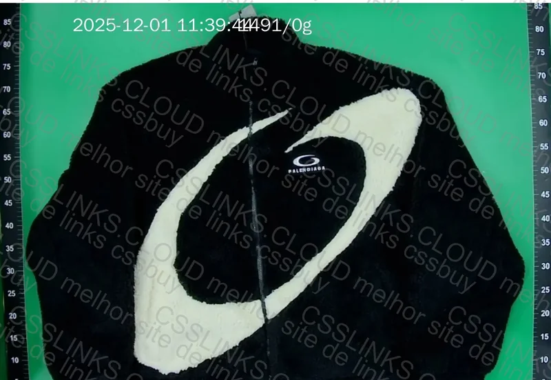Balenciaga Graphic High-collar Jacket 3