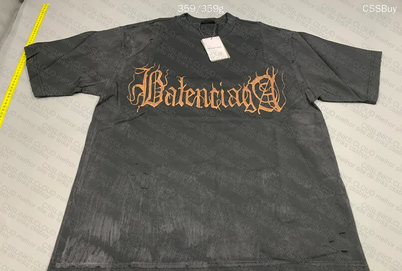 Balenciaga Heavy Metal T-Shirt 2