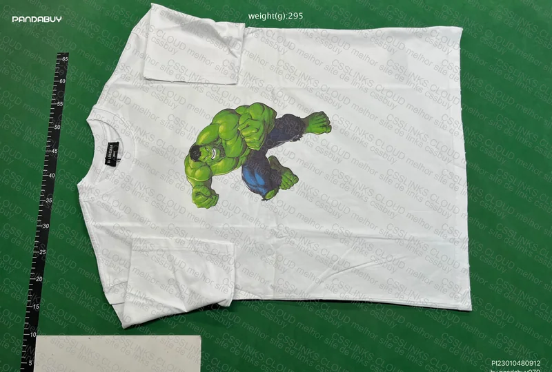 Balenciaga Hulk 2021 MARVEL T-Shirt 2