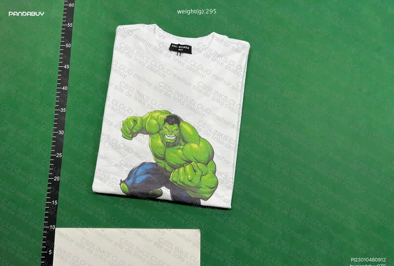 Balenciaga Hulk 2021 MARVEL T-Shirt 3