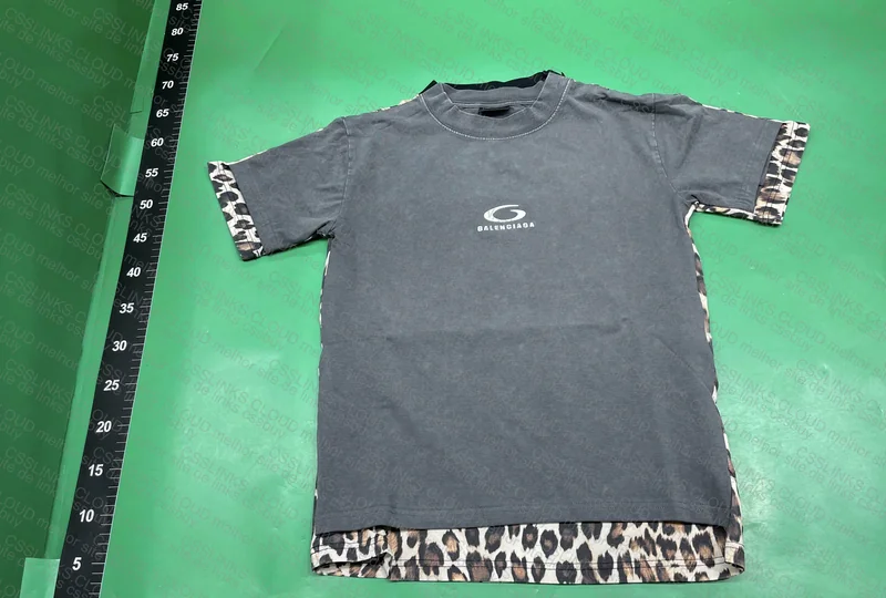 Balenciaga Leopard-Print T-Shirt