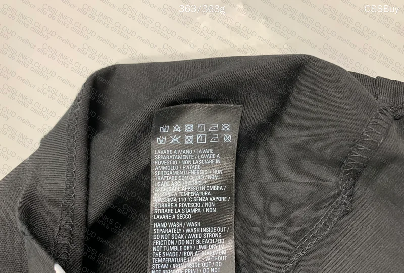 Balenciaga Metal Vintage Black T-shirt 3