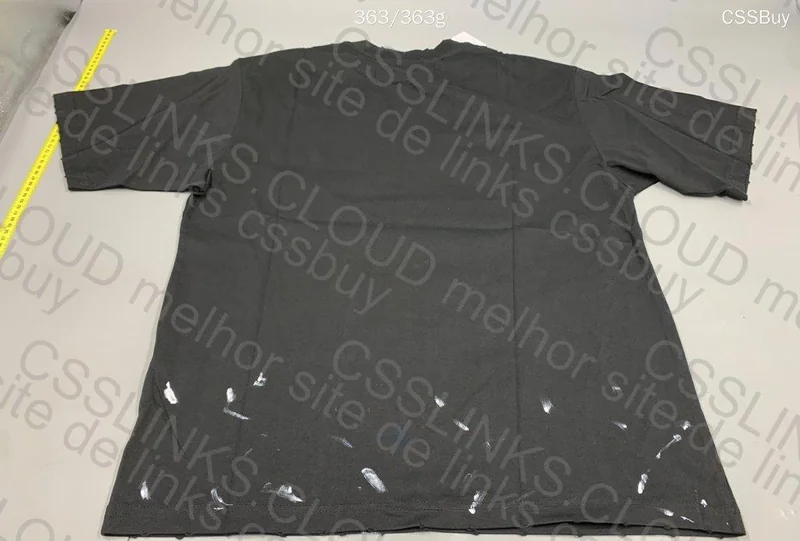 Balenciaga Metal Vintage Black T-shirt 6