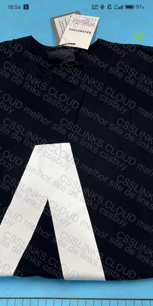 balenciaga music archive series connected t shirt