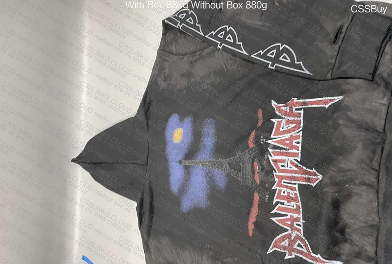 Balenciaga Paris Moon Hoodie