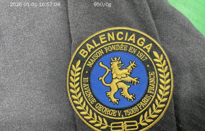 Balenciaga Patch Logo Zip Up 4