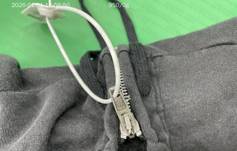 Balenciaga Patch Logo Zip Up 5