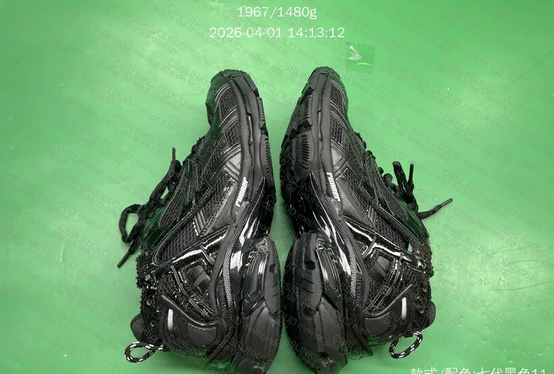 balenciaga runner black 2