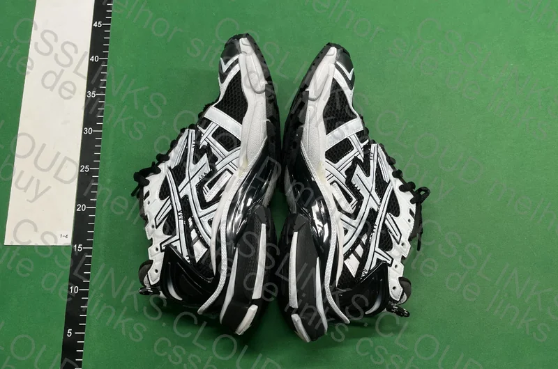 Balenciaga Runner Black and White (TA GL?, QC Not Mine) 5