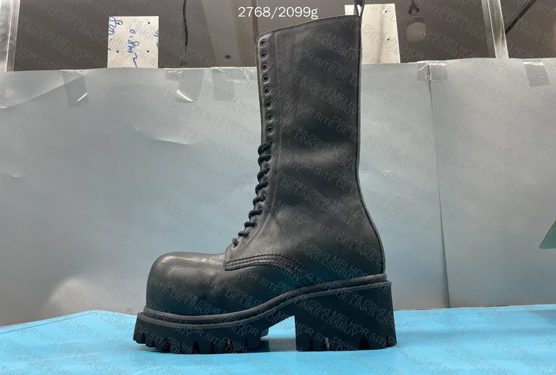 Balenciaga Runway Stomper Boots 4