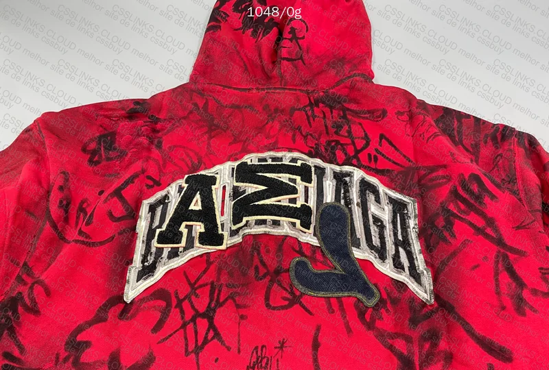 BALENCIAGA SKATER HOODIE ZIP UP