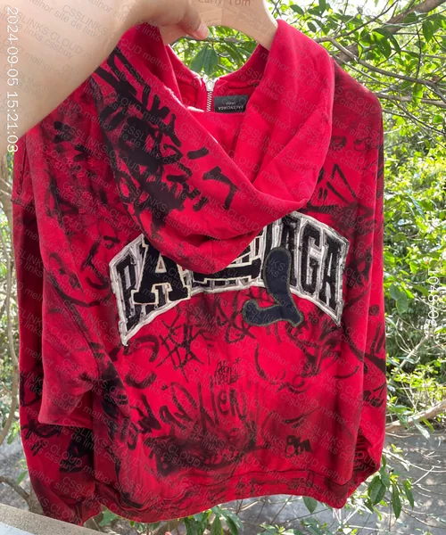 BALENCIAGA SKATER HOODIE ZIP UP 5