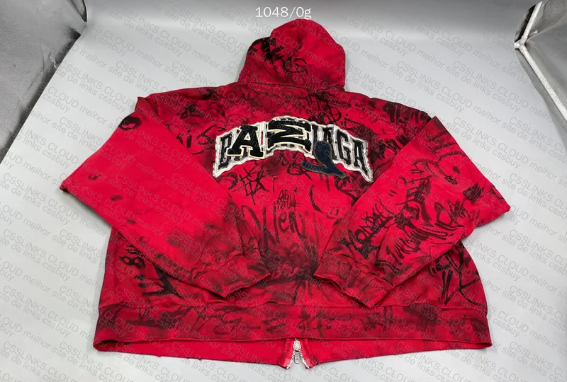 BALENCIAGA SKATER HOODIE ZIP UP 9