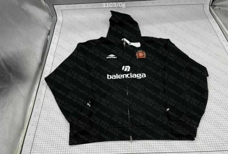 Balenciaga Soccer Paris Hoodie 7