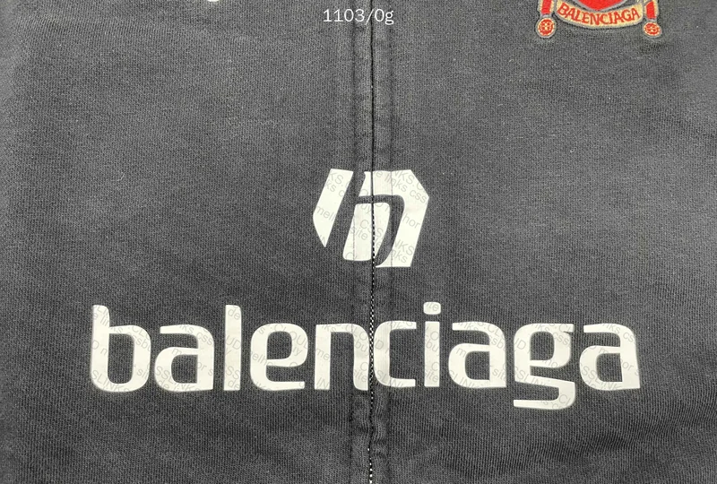 Balenciaga Soccer Paris Hoodie 8