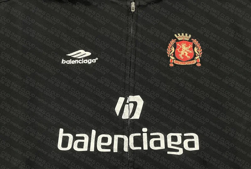 Balenciaga Soccer Zip Up Hoodie 3