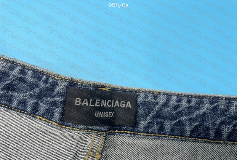 Balenciaga SS23 Mud Show Destroyed Baggy Jeans 3