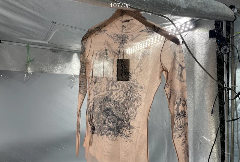 BALENCIAGA TAT LONG SLEEVE TOP 3