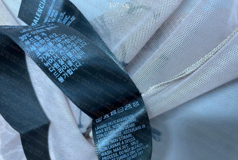BALENCIAGA TAT LONG SLEEVE TOP 5