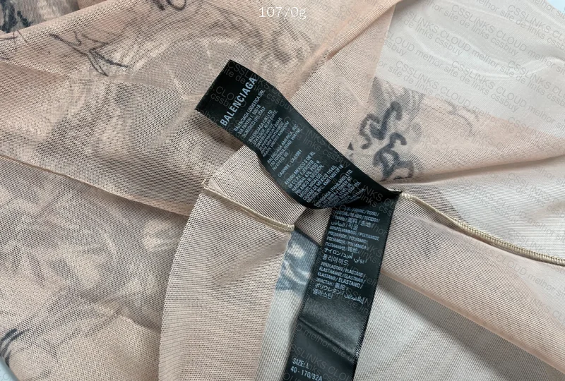 BALENCIAGA TAT LONG SLEEVE TOP 6