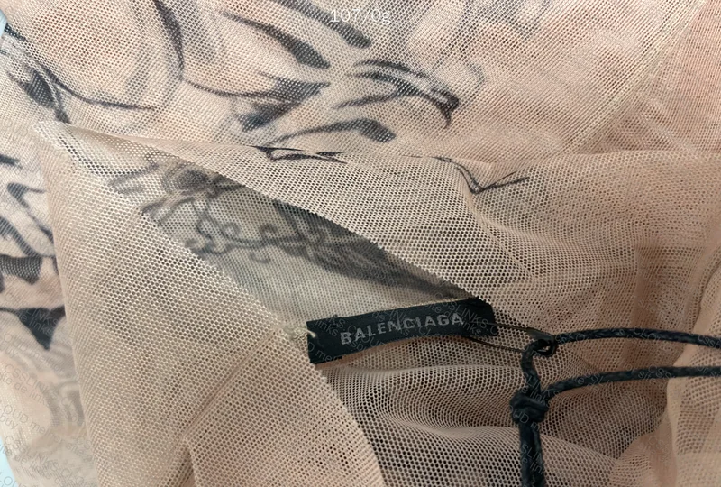 BALENCIAGA TAT LONG SLEEVE TOP 7