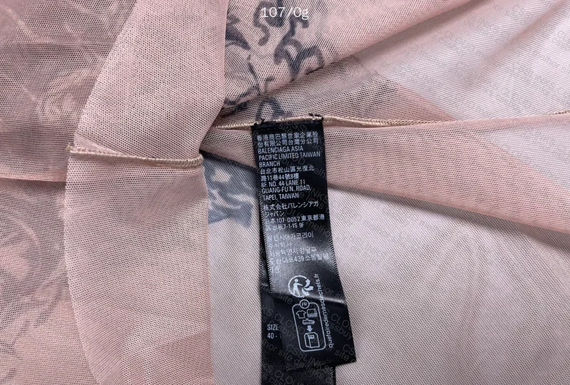 BALENCIAGA TAT LONG SLEEVE TOP 8