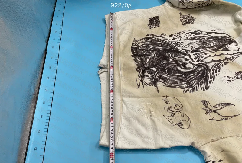 Balenciaga Tattoo Zip-Up Hoodie (B-Grade) 2
