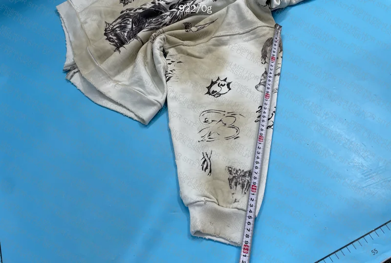 Balenciaga Tattoo Zip-Up Hoodie (B-Grade) 7