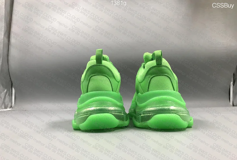BALENCIAGA TRIPLE S GREEN