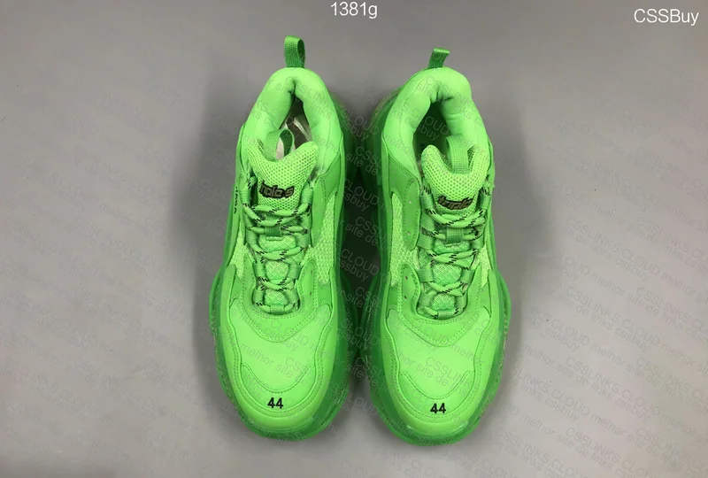 BALENCIAGA TRIPLE S GREEN 10