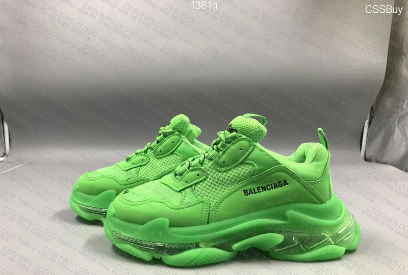 BALENCIAGA TRIPLE S GREEN 9