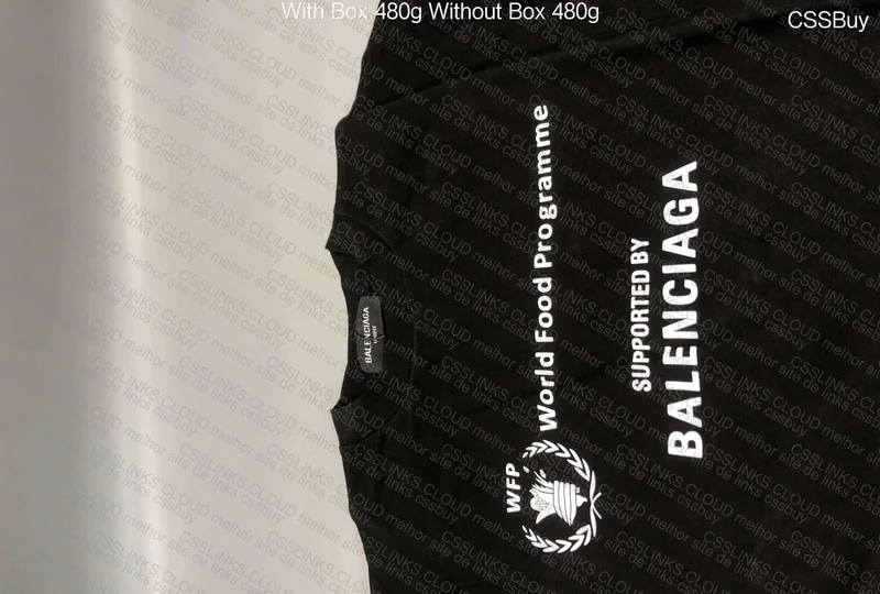 Balenciaga World Food Programe long sleeve