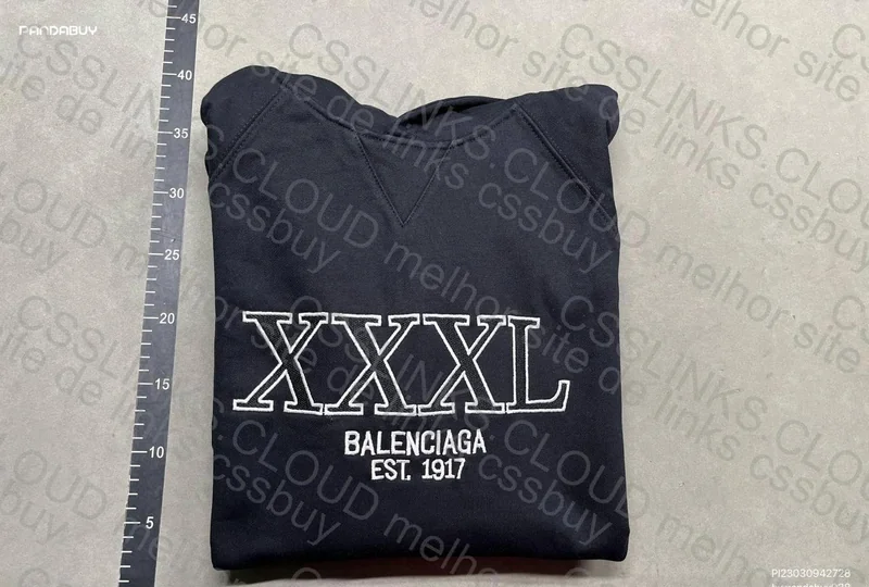 Balenciaga "XXXL" Hoodie (FW22) 3
