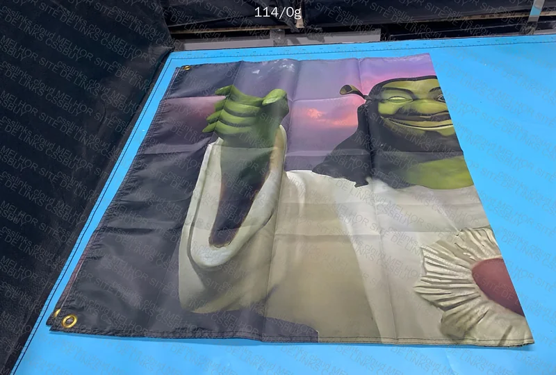 Room Flag 'Shrek Jesus'
