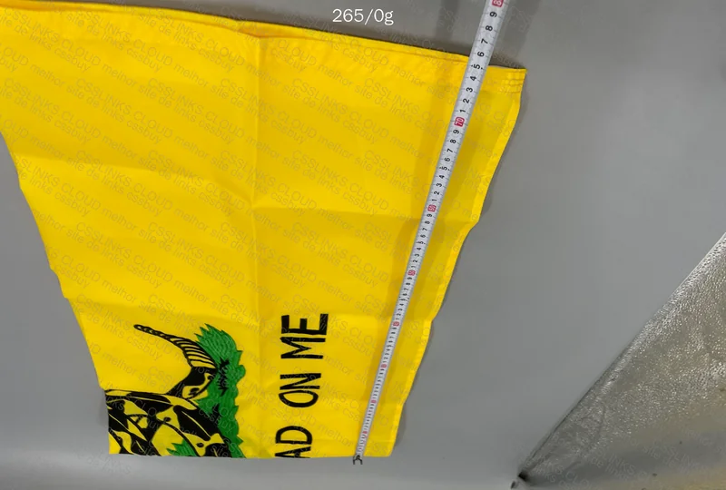 Libertarian Flag Dont Tread on Me (Yellow, Snake) 2