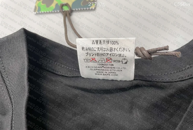 BAPE ABC Camo Kanji Tee 5