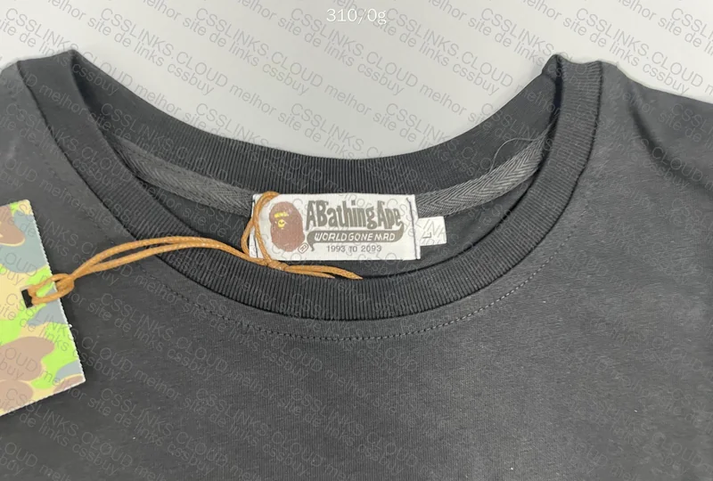 bape ape head moon tee black