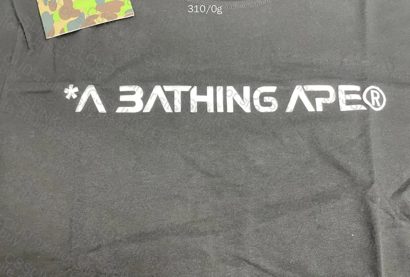 bape ape head moon tee black 5